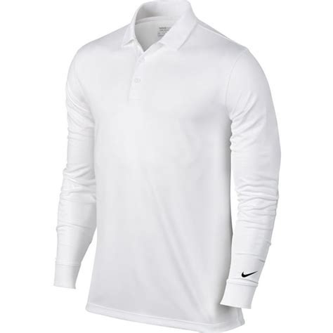 poloshirt weiß nike|Nike long sleeve polo.